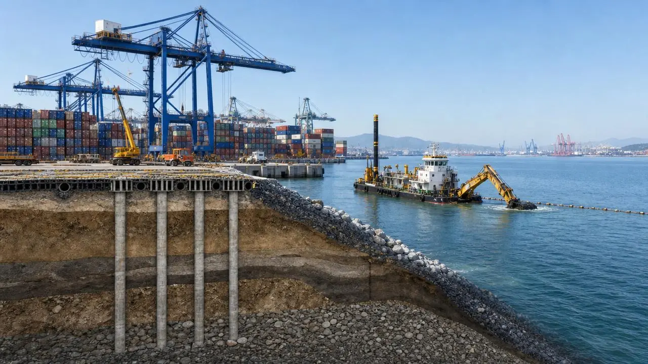 Why marine geotechnic risks are rising in port projects