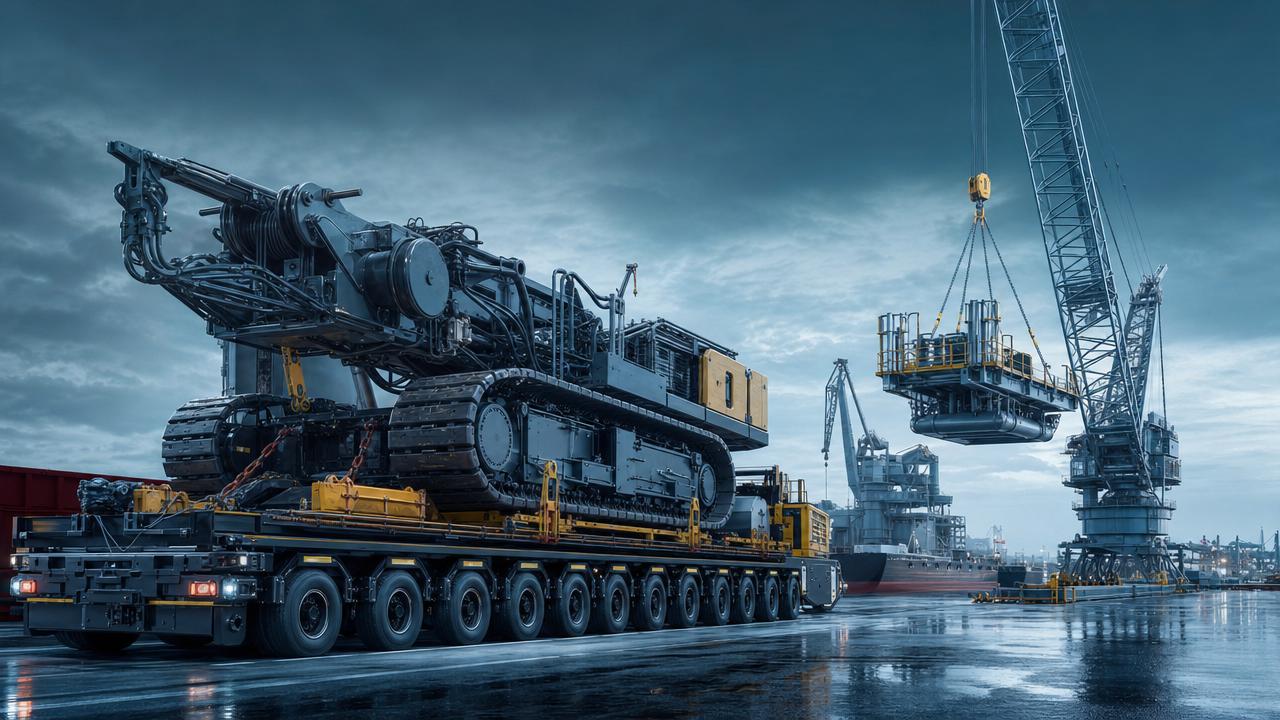 Heavy Machinery Logistics Costs: What Drives Transport, Lifting, and Site Delivery Prices?