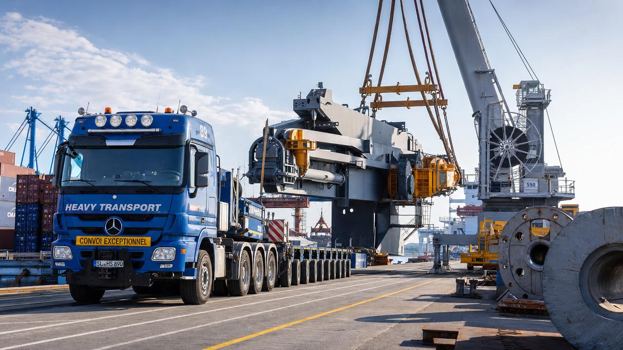 Heavy Machinery Logistics Planning: How to Choose Routes, Permits, and Lifting Methods