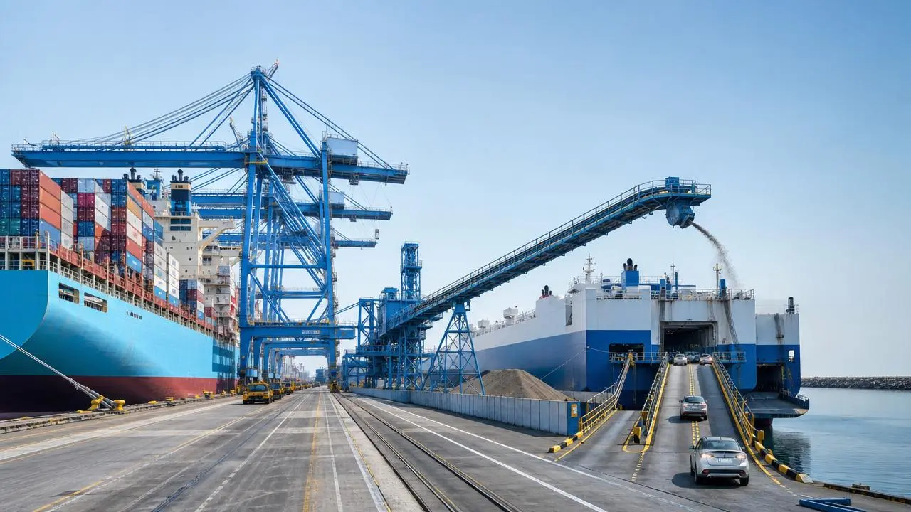 How to Choose Port Terminal Equipment for Bulk, Container, and Ro-Ro Operations