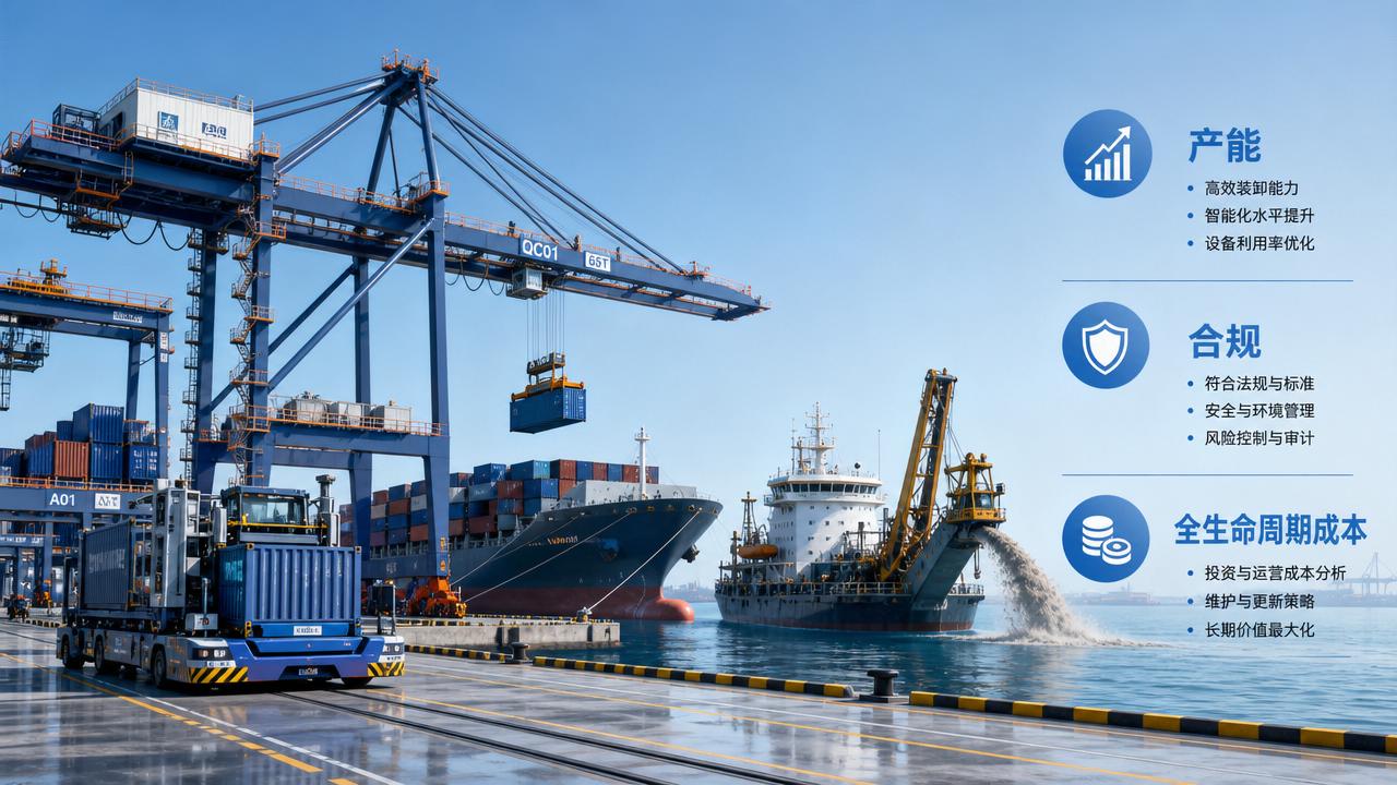 How to Evaluate a Port Infrastructure Supplier for Capacity, Compliance, and Lifecycle Cost