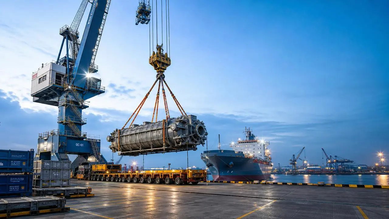 Heavy Machinery Logistics Planning: How to Reduce Port Delays and Lifting Risks
