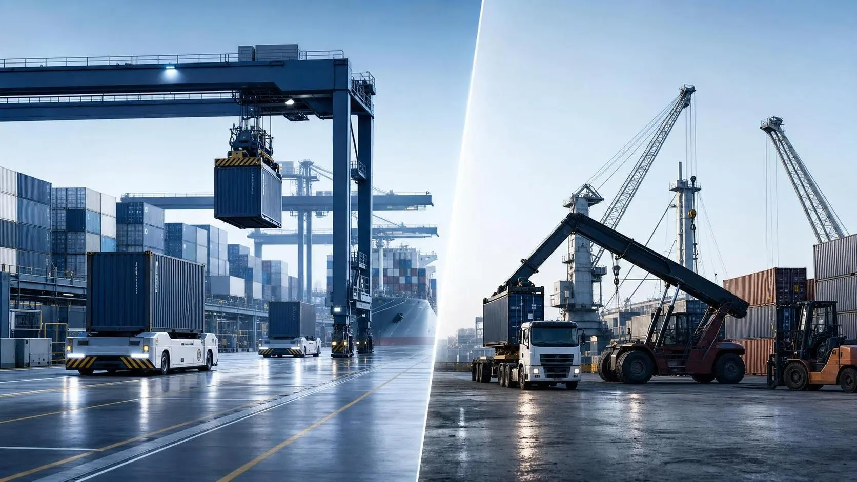 Terminal Automation Technology vs Manual Operations: Cost, Throughput, and Risk Compared