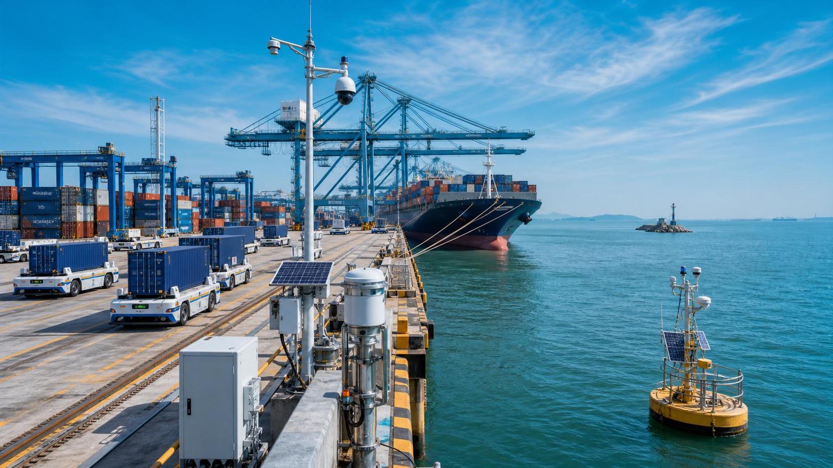 Smart Oceans in Practice: Sensors, Data Platforms, and Use Cases for Port Operations