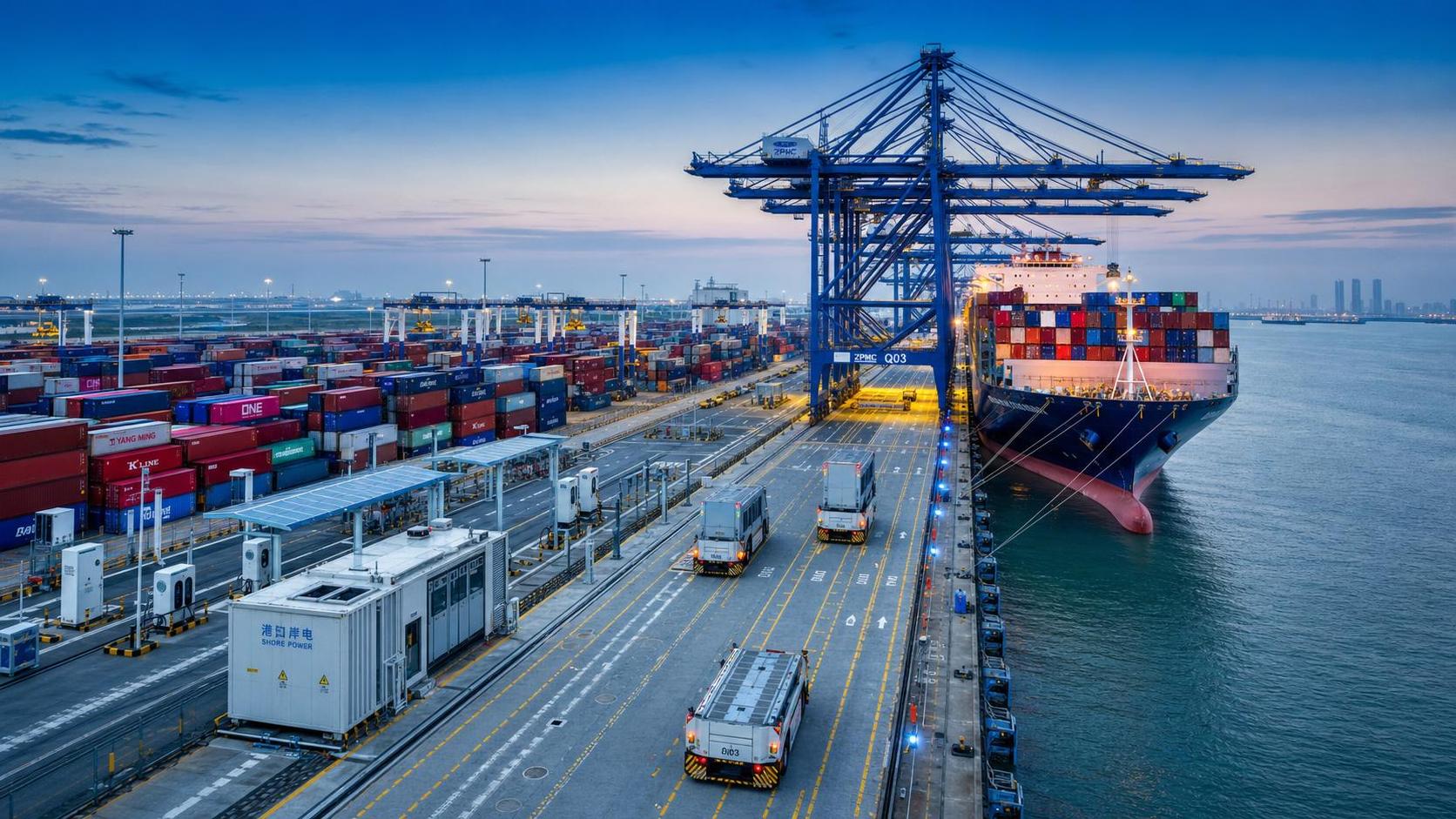 Port Technology Trends in Yard Planning, Energy Systems, and Vessel Turnaround