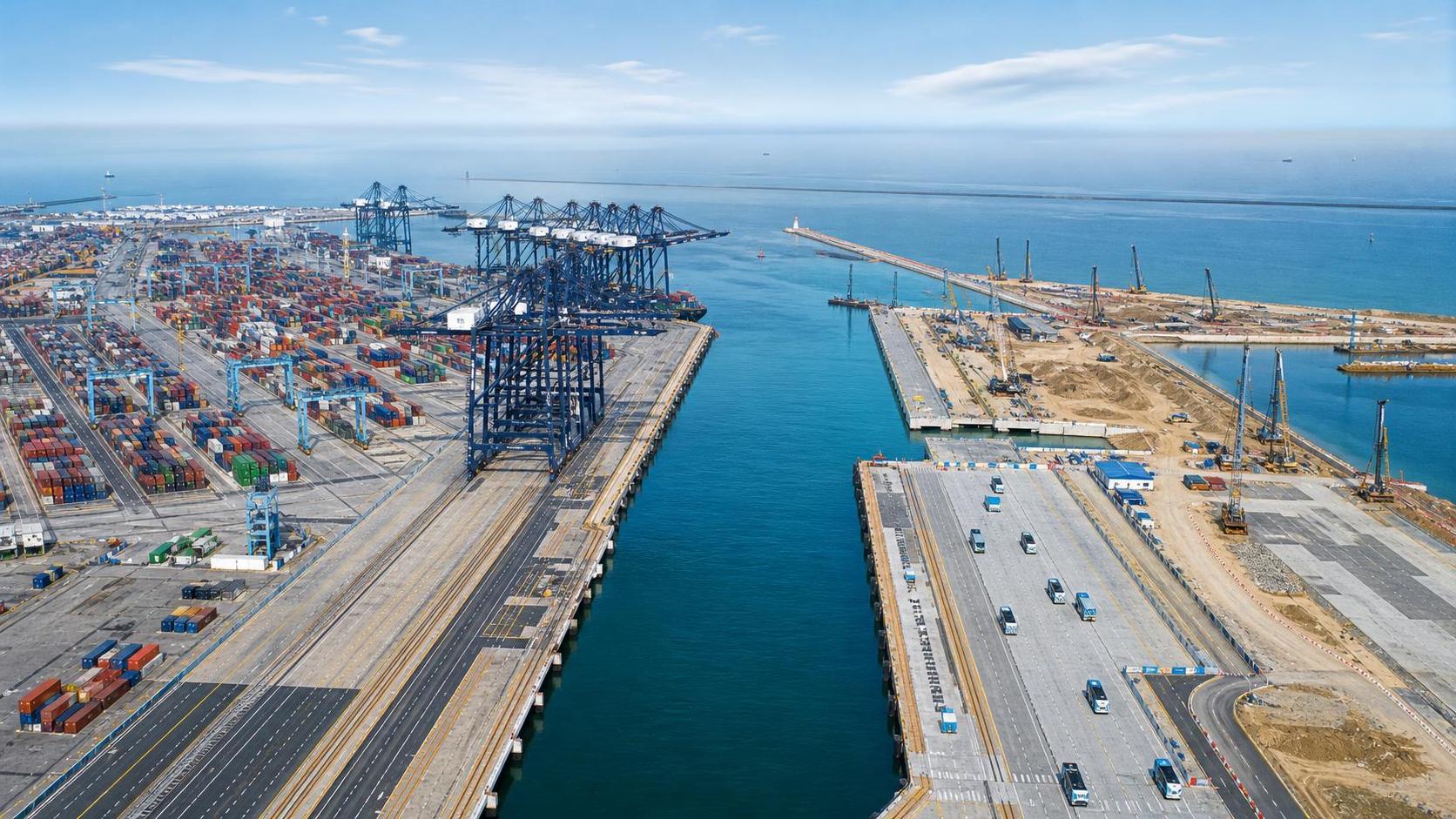 What Does a Port Infrastructure Development Company Do in Greenfield and Brownfield Projects?