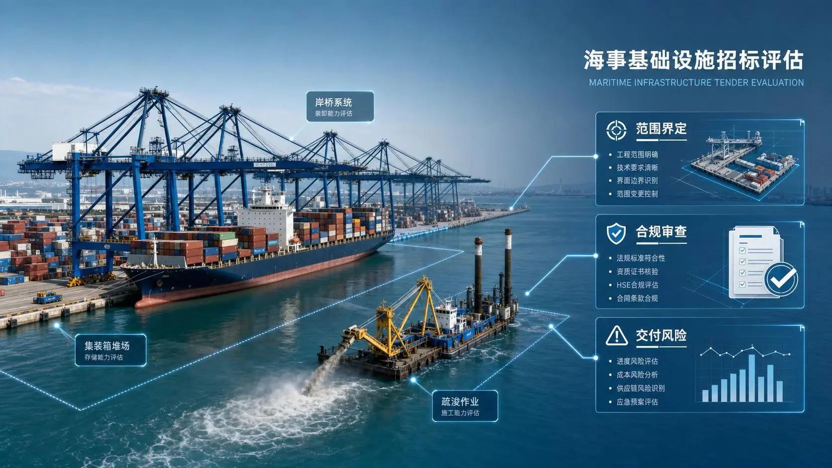 How a Maritime Infrastructure Provider Is Evaluated in Tendering: Scope, Compliance, and Delivery Risk