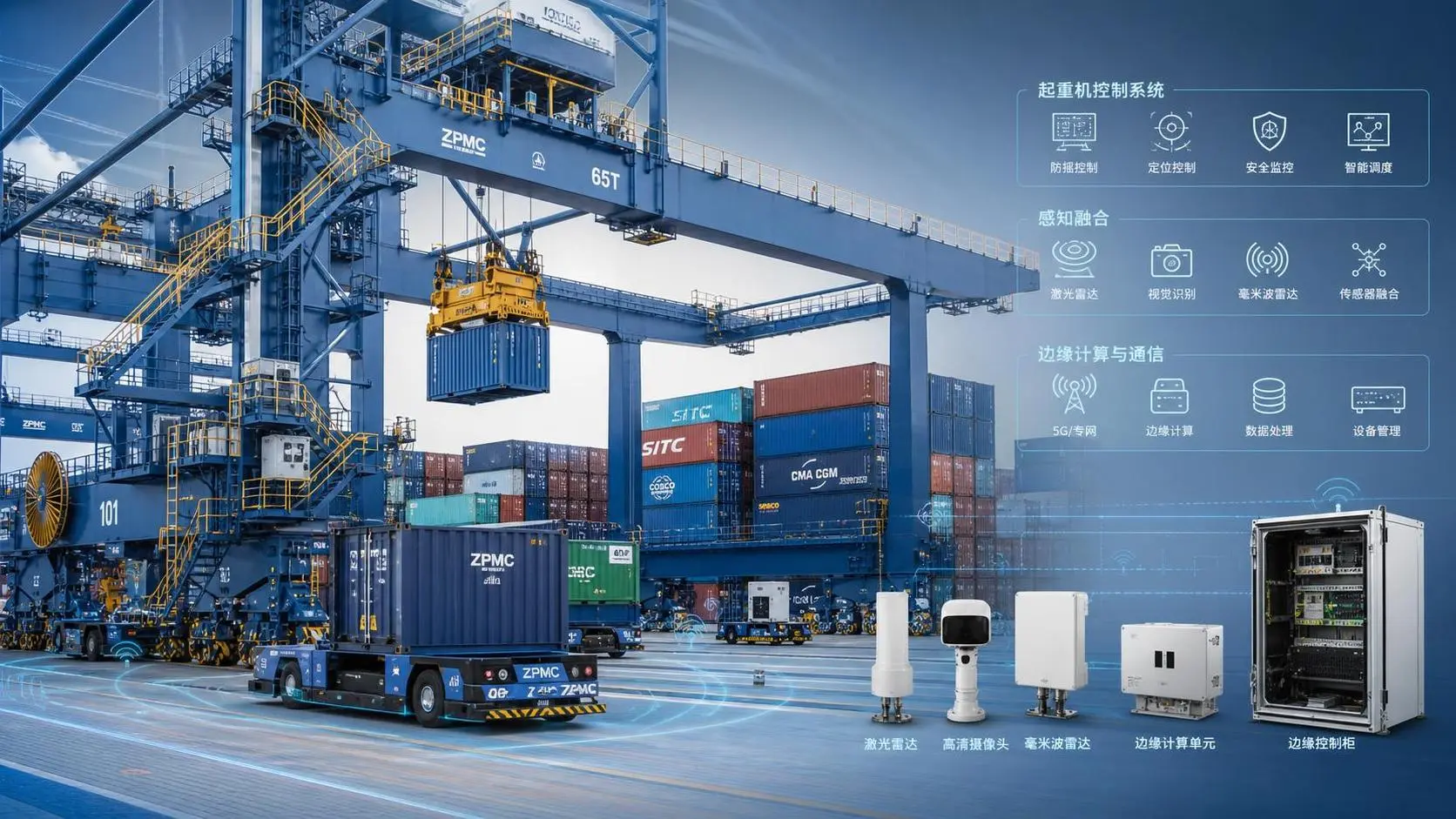 Smart Terminal Technology for Crane Automation: Core Systems and Integration Points