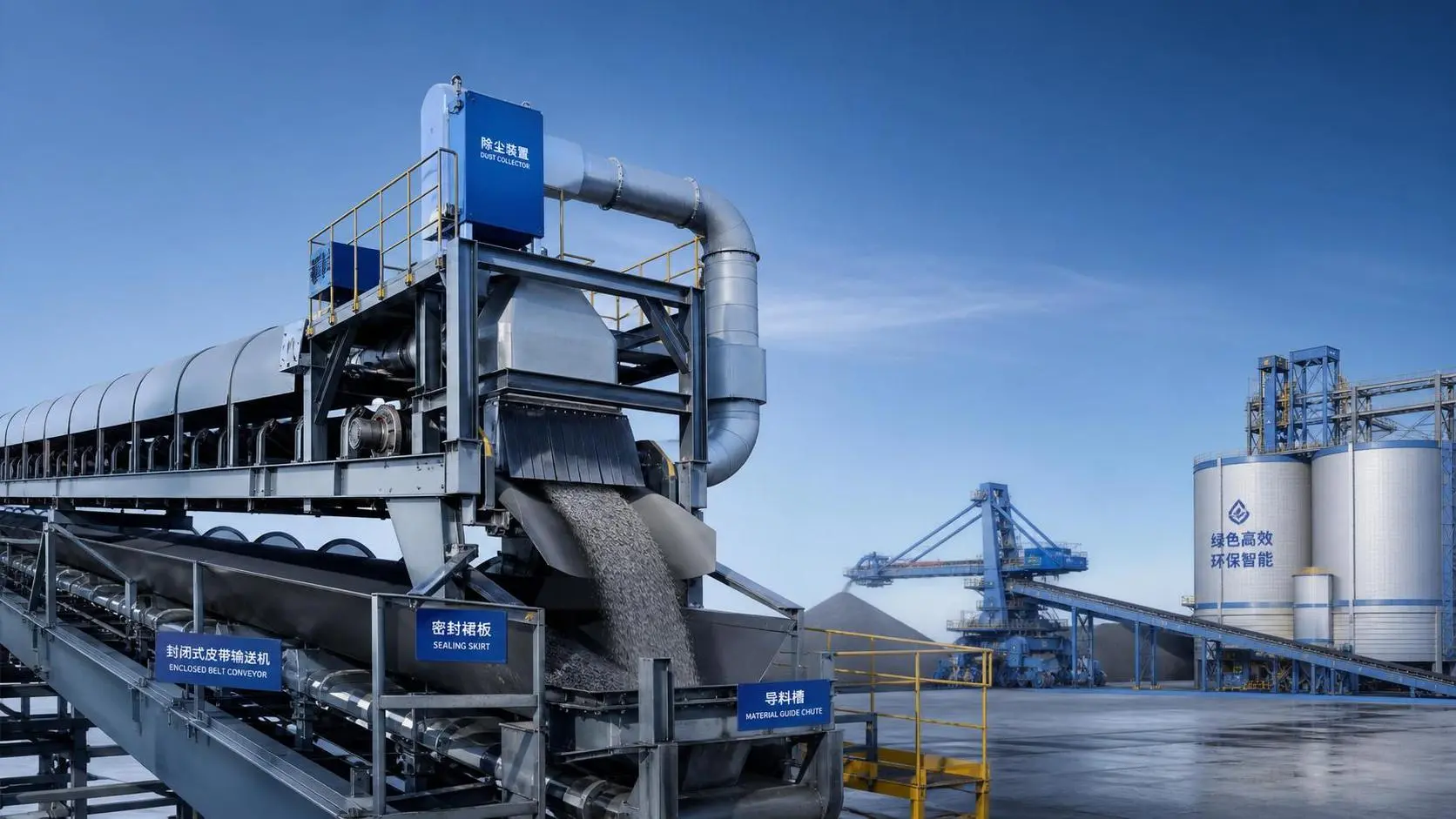 How Bulk Material Handling Manufacturers Solve Dust, Spillage, and Throughput Bottlenecks