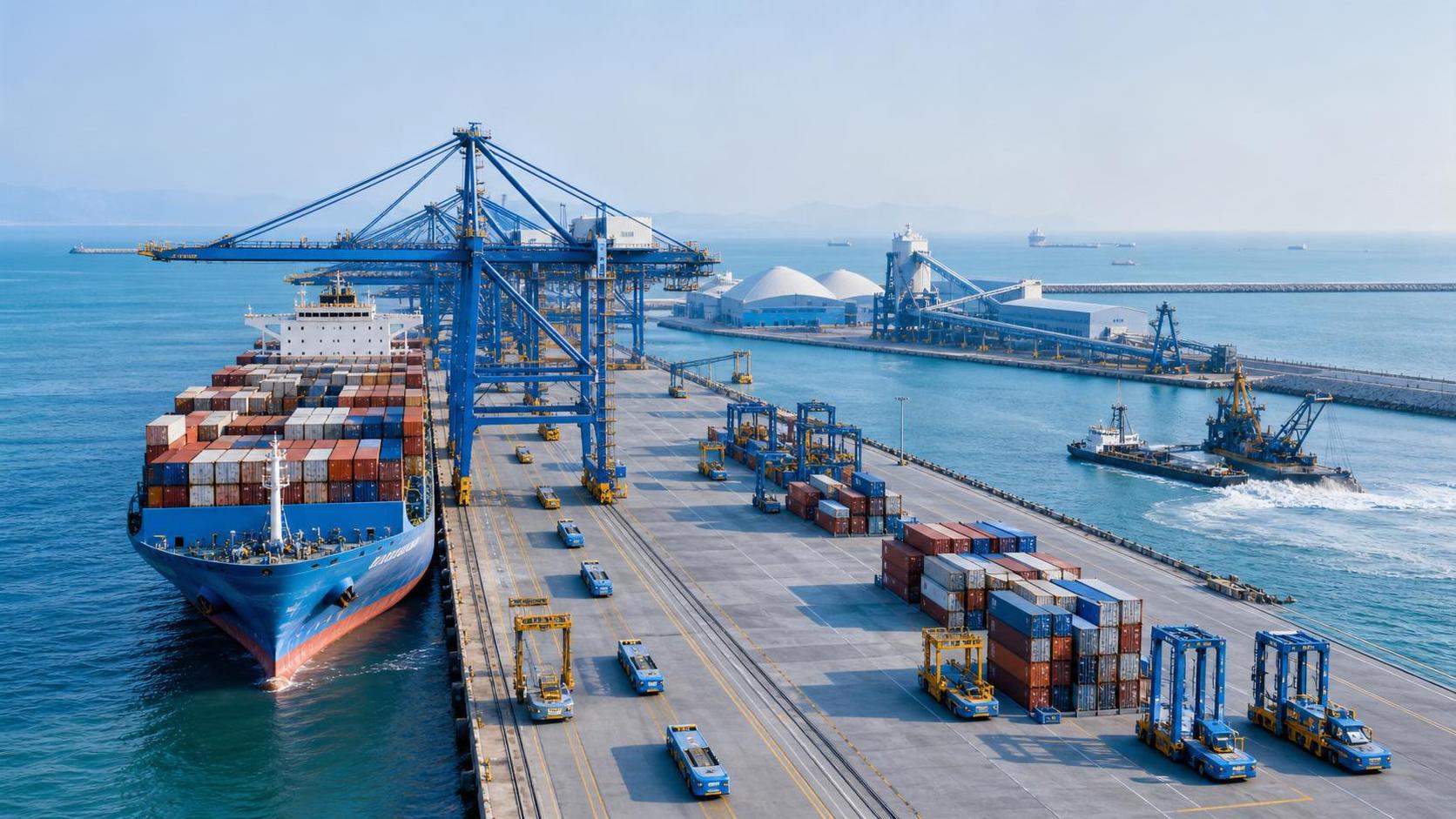 Marine Logistics Solutions for Port Coordination: Key Use Cases and System Requirements