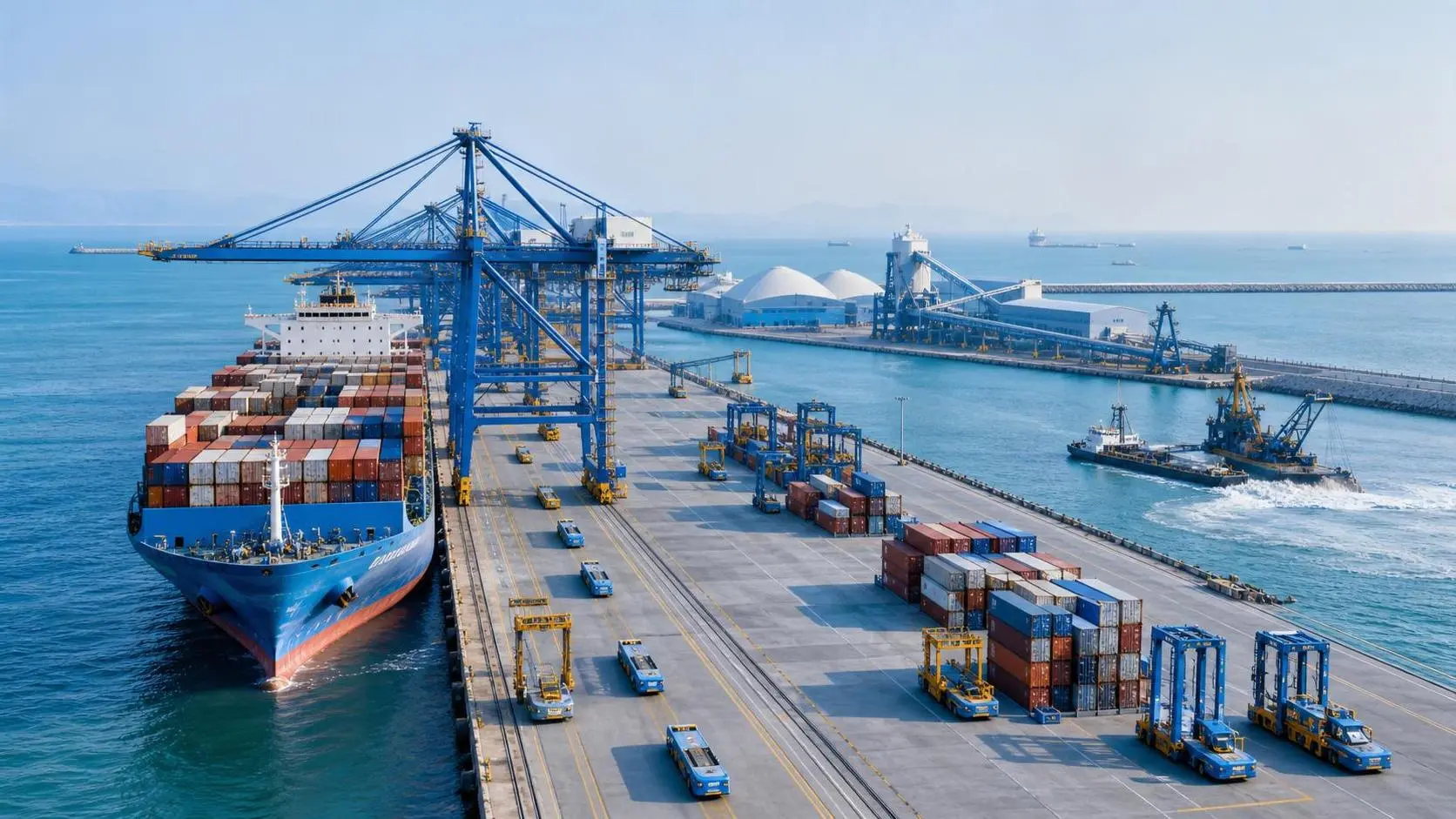 Marine Logistics Solutions for Port Coordination: Key Use Cases and System Requirements
