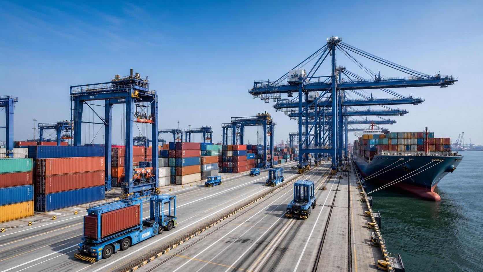How to Improve Terminal Efficiency for Container Ports Without Expanding Yard Space