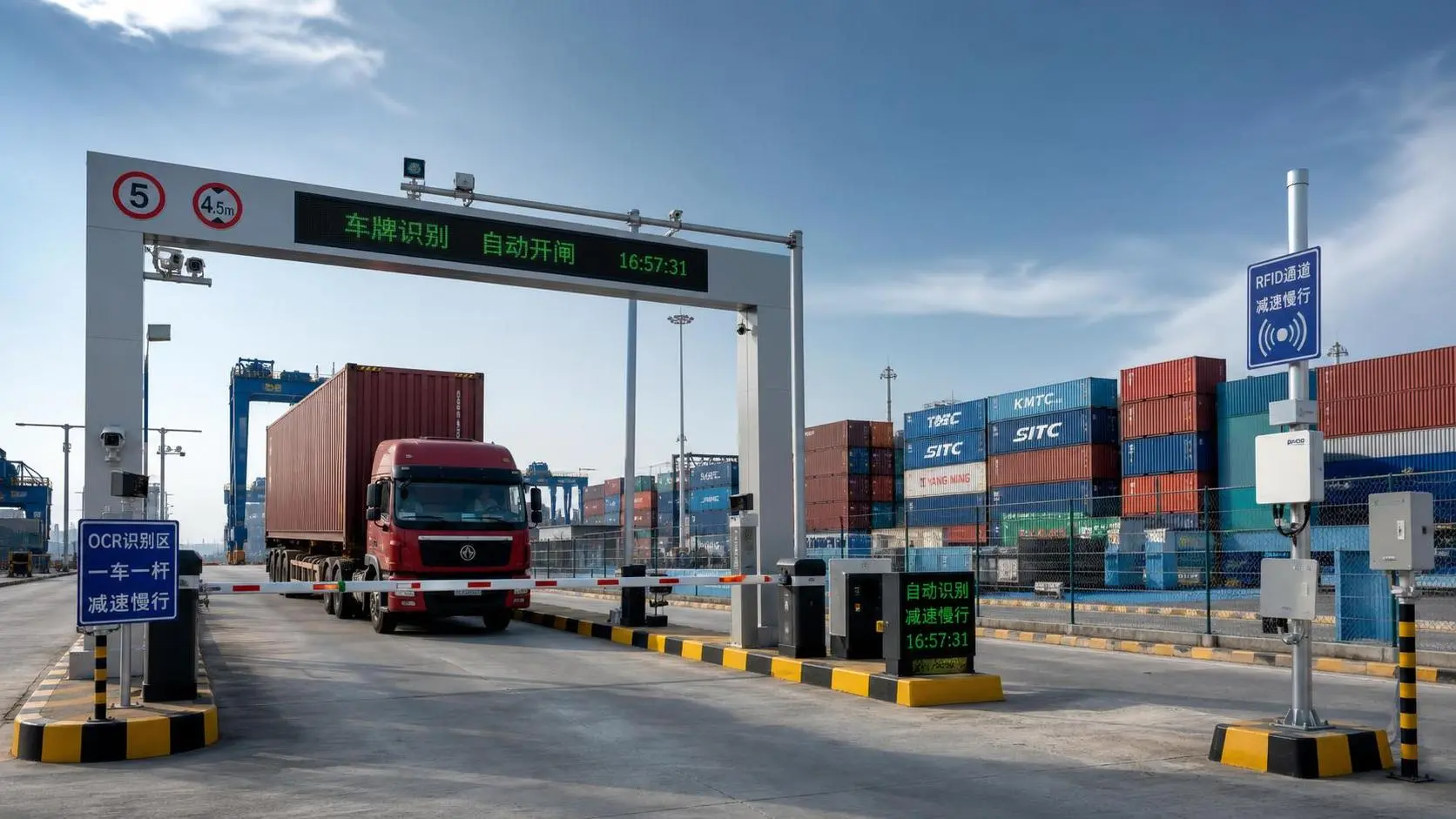 How Smart Port Solutions Improve Gate Operations Efficiency and Truck Turnaround