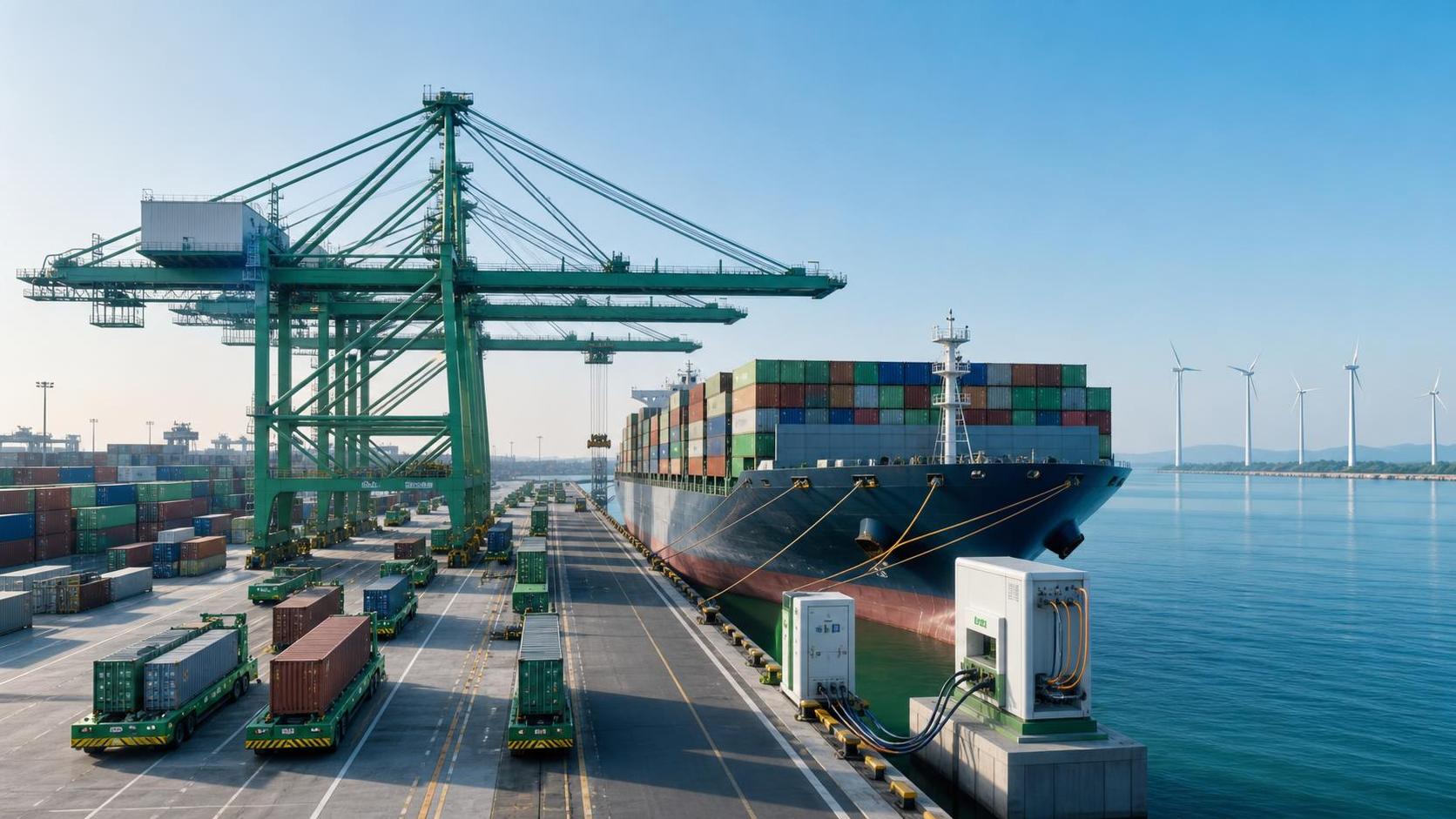 What Net-Zero Emissions Terminals Mean for Port Investment and Supply Chain Planning