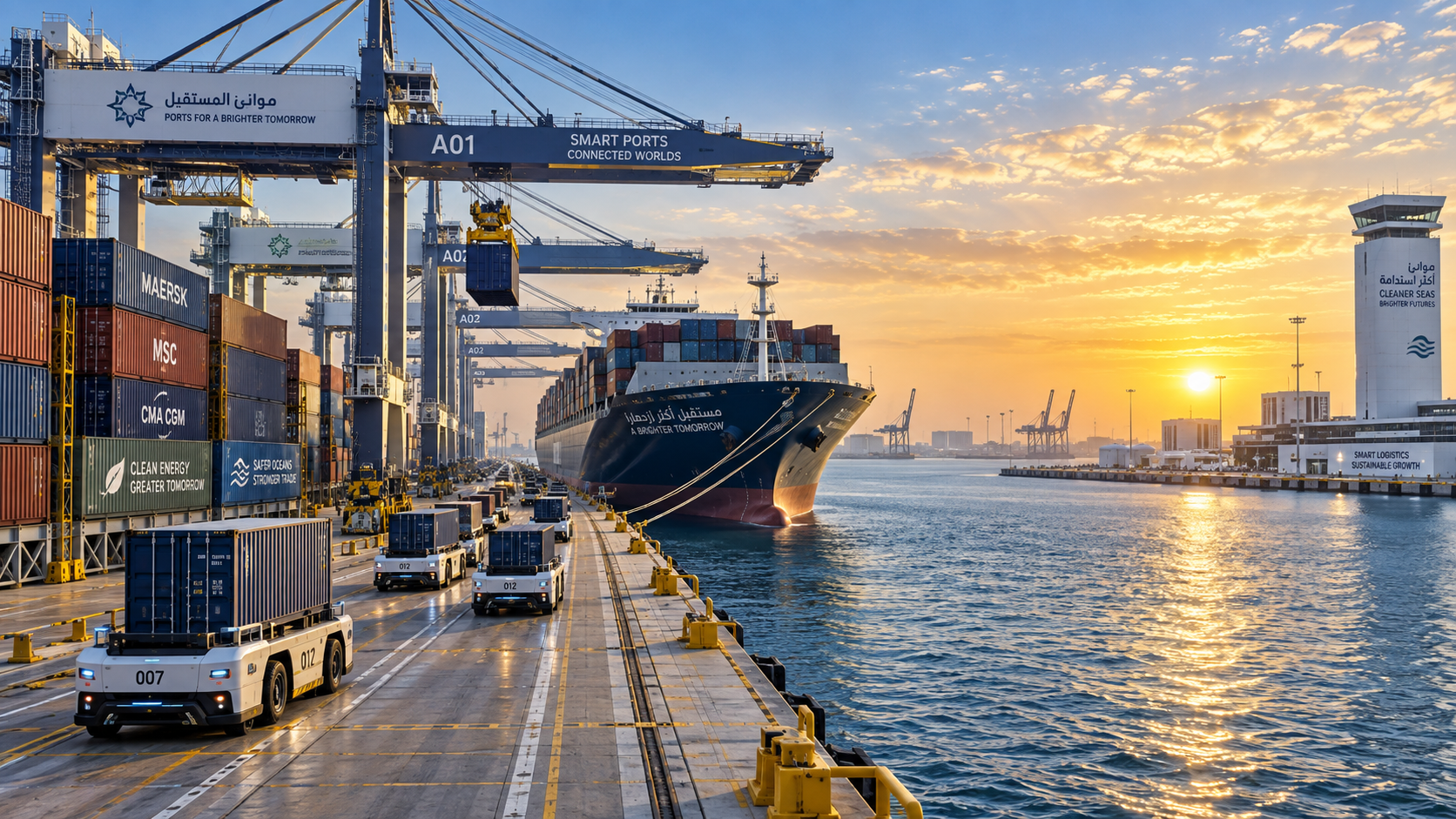 Middle East Port Automation: Key Market Drivers, Projects, and Investment Risks