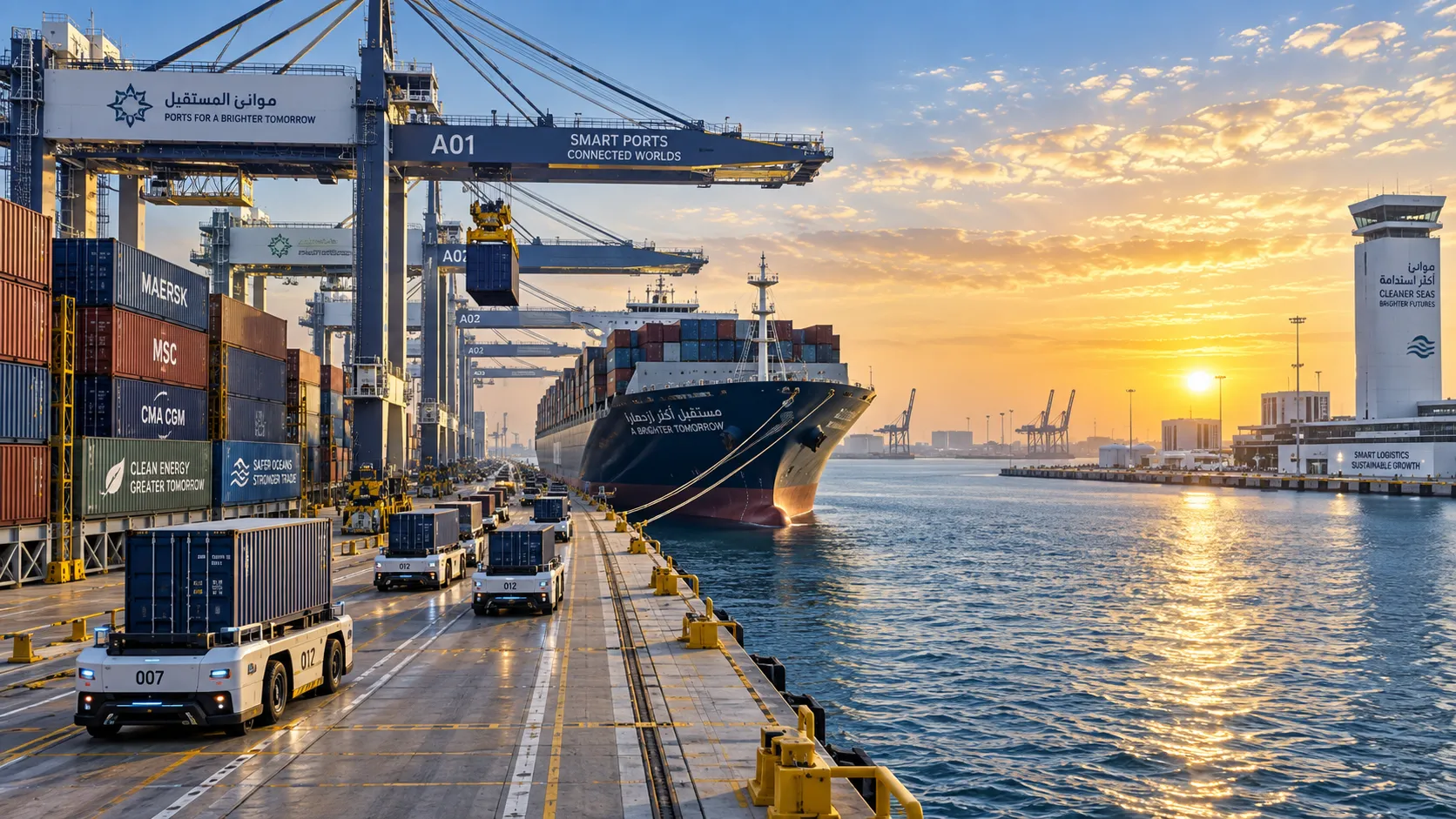 Middle East Port Automation: Key Market Drivers, Projects, and Investment Risks