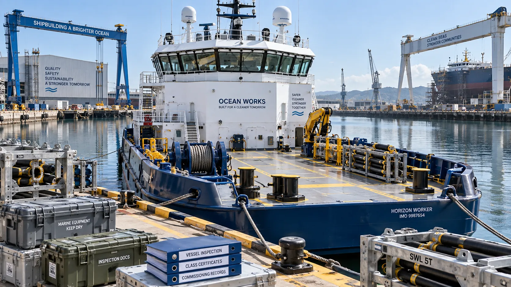 Work Vessel Procurement Risks: Verifying Build Scope and Delivery Terms