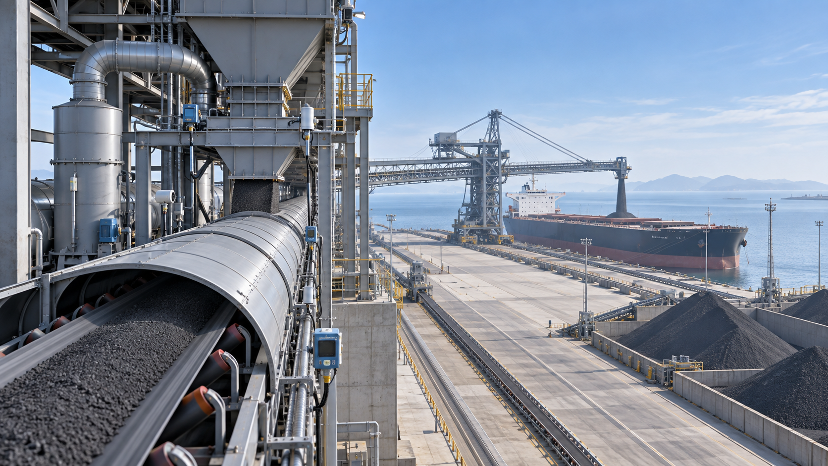 How Automated Bulk Cargo Handling Reduces Dust, Spillage, and Port Downtime