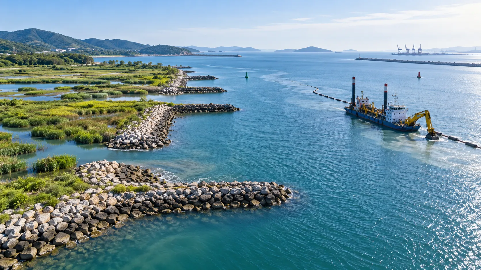 Sustainable Harbor Engineering: Balancing Erosion Control and Habitat Protection