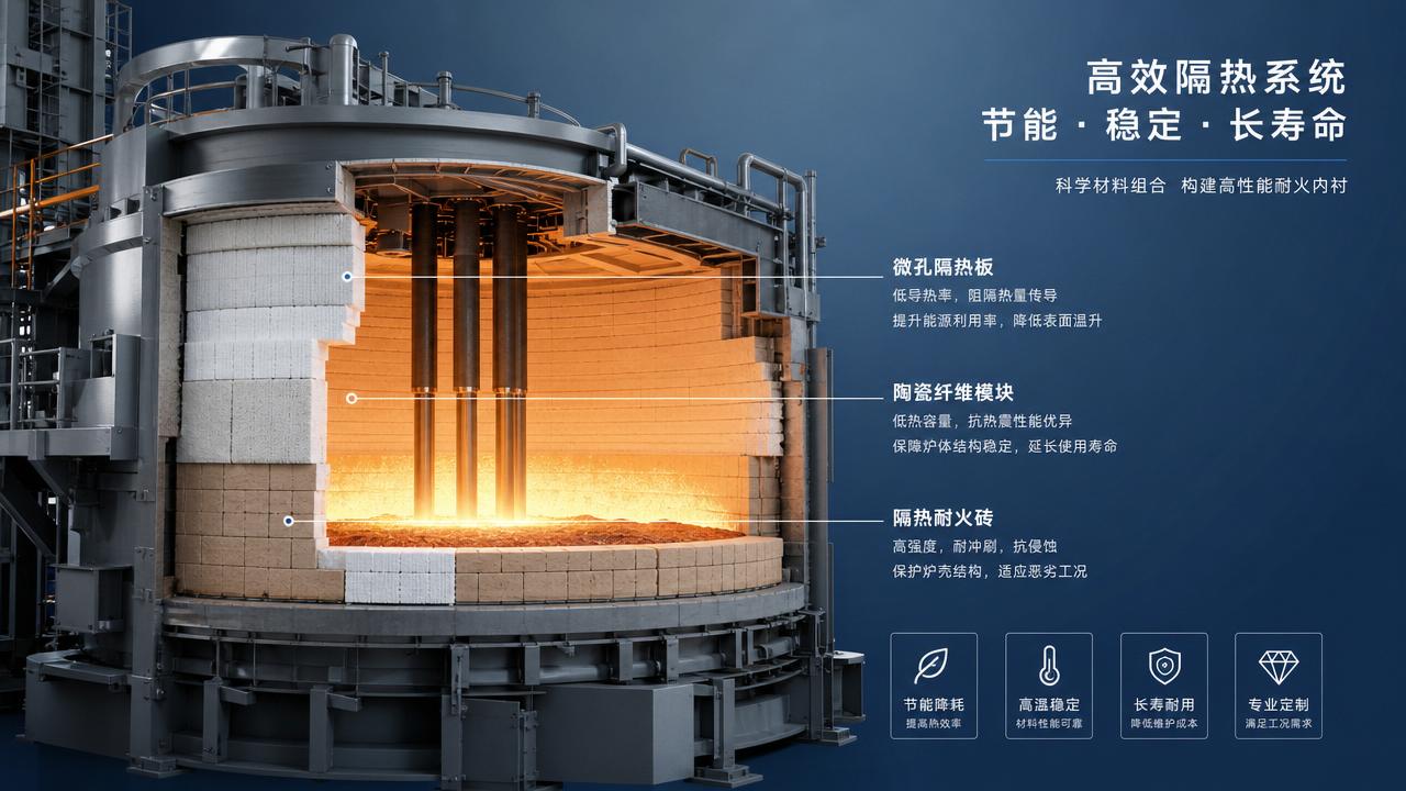 Advanced Materials for Thermal Insulation in Electric Arc Furnaces: Key Selection Points