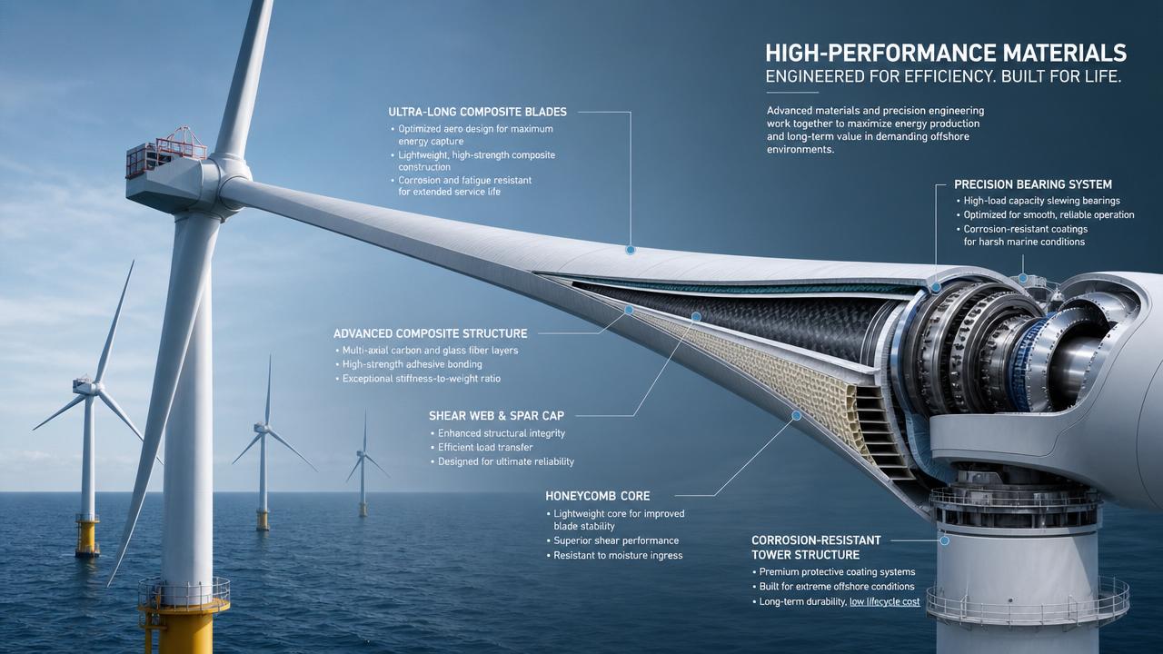 What makes advanced materials for wind energy worth the cost?