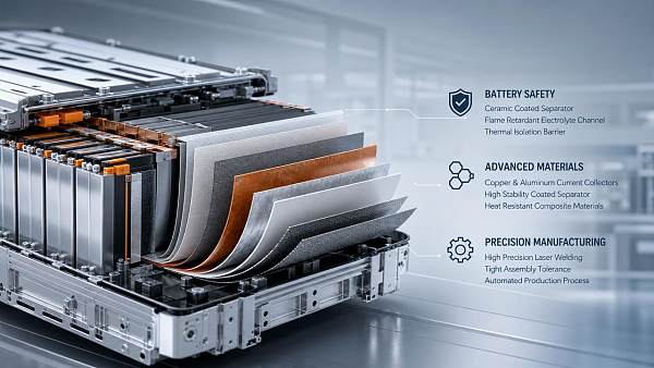 How advanced materials improve EV battery safety