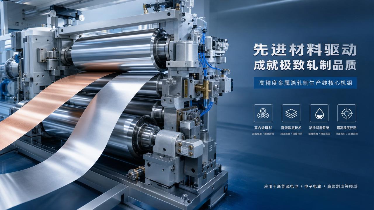 How advanced materials improve metal foil rolling quality