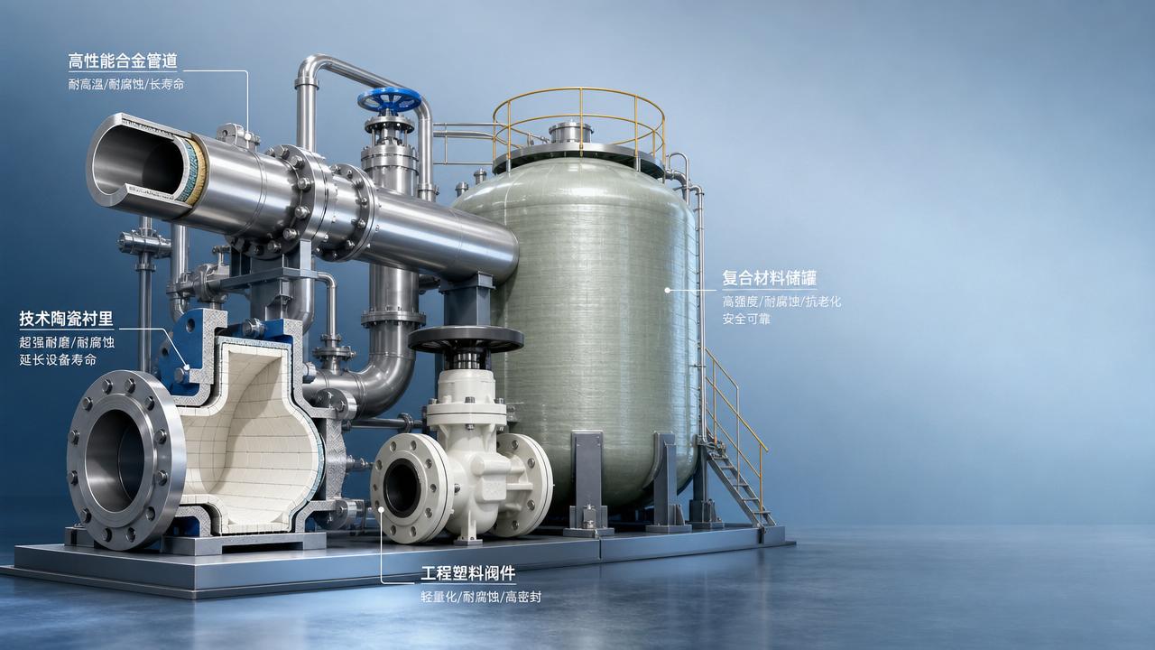 How to compare advanced materials for chemical processing