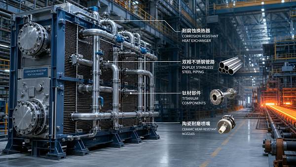 Choosing advanced materials for industrial cooling systems