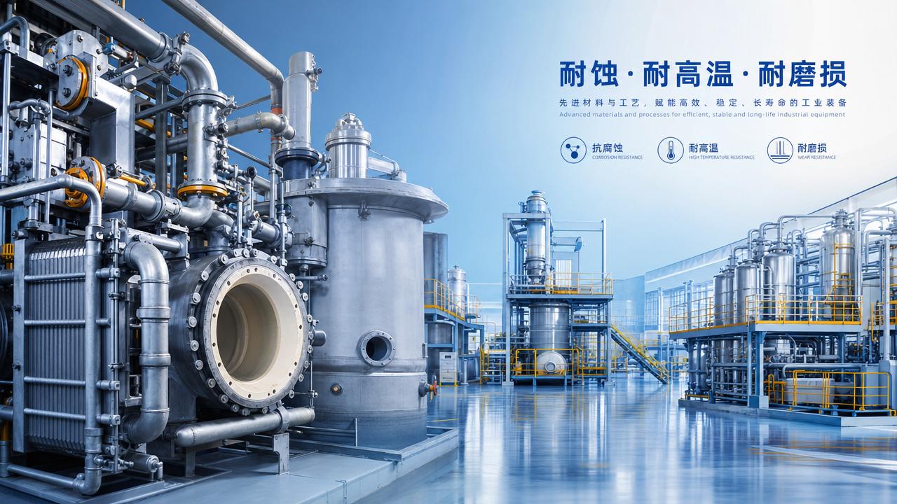 Where do advanced materials for chemical processing pay off?