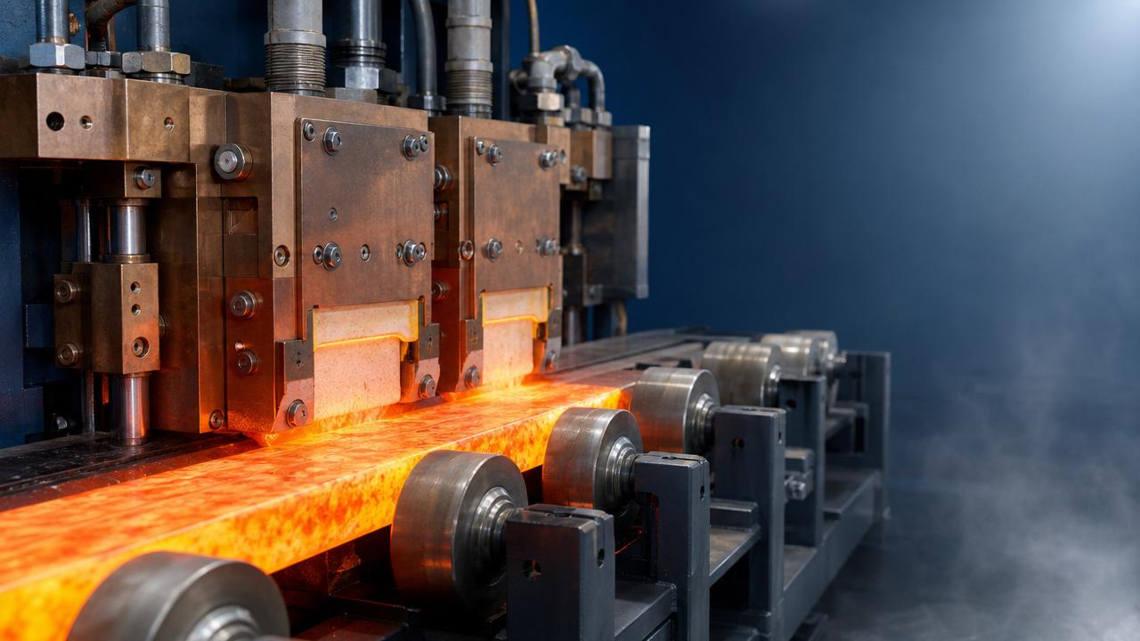 Advanced Materials for Continuous Casting: Mold, Roll, and Refractory Selection