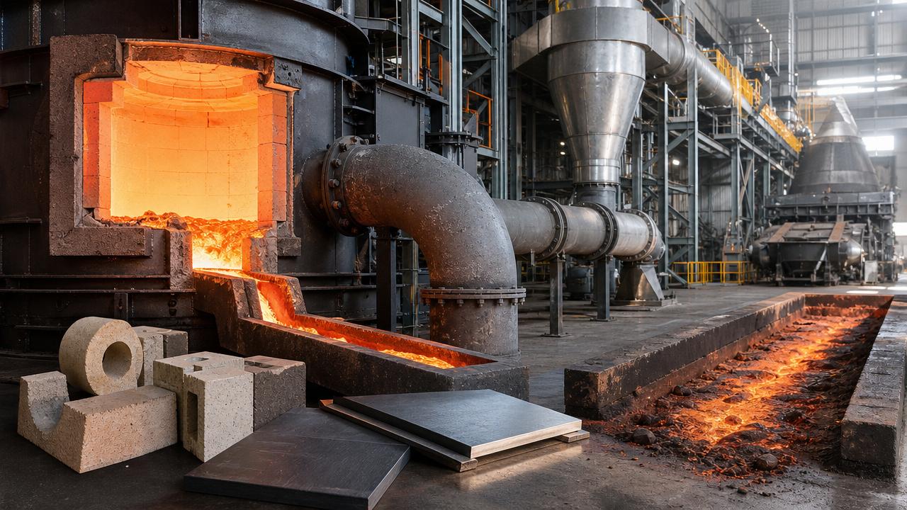 How to Choose Advanced Materials for Smelting Plants: Heat, Corrosion, and Wear Factors