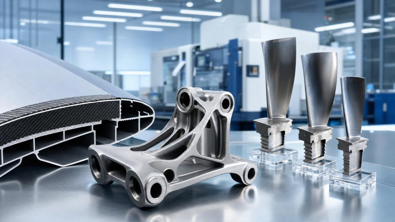 Advanced Materials for Aerospace Applications: Key Properties and Common Material Types