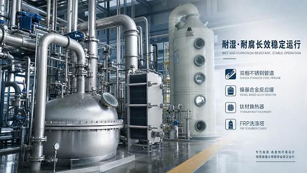 What Corrosion Resistant Advanced Materials Work Best in Acidic and High-Humidity Plants?