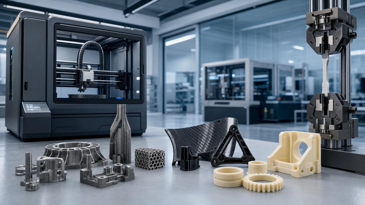 Advanced Materials for 3D Printing: What Properties Matter for Stronger End-Use Parts?