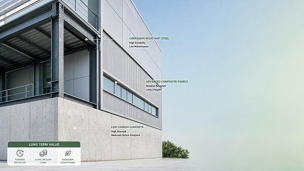 Advanced Materials for Sustainable Construction: How to Compare Cost and Service Life