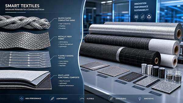 Advanced Materials for Smart Textiles: Types, Performance Features, and Best-Fit Applications