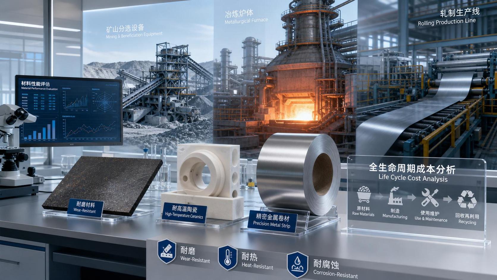 How to Evaluate Cost-Effective Advanced Materials for Industrial Use