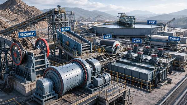 Mineral Dressing Process Explained: Key Stages, Equipment, and Ore Suitability