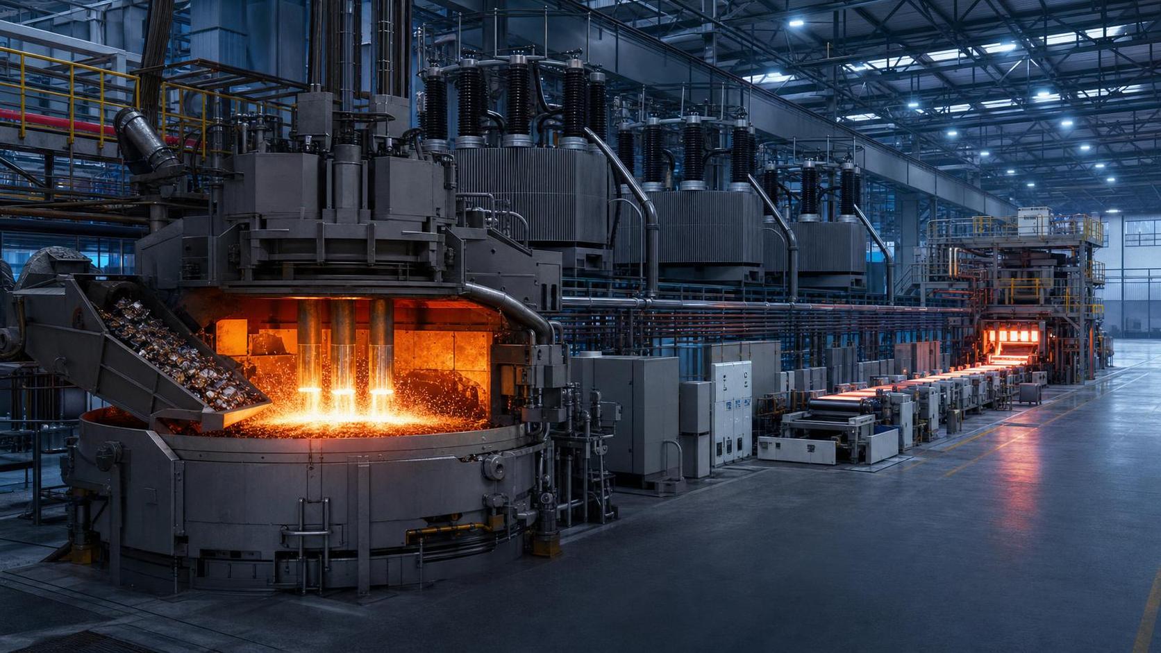 How Smart EAF Energy Management Cuts Power Peaks and Improves Melt Shop Stability