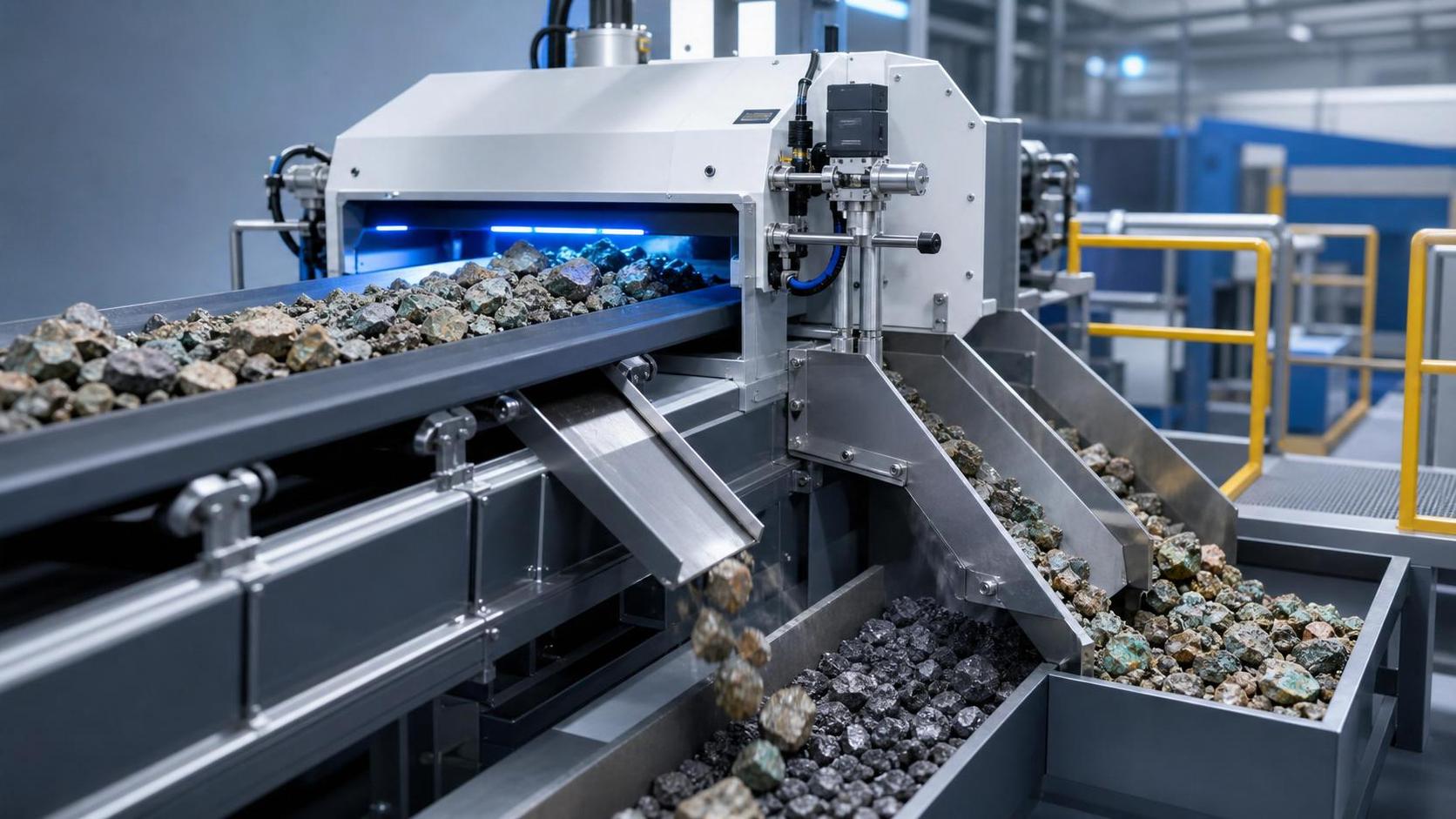Smart Ore Sorting Plant Design: When Sensor-Based Sorting Improves Recovery and Throughput