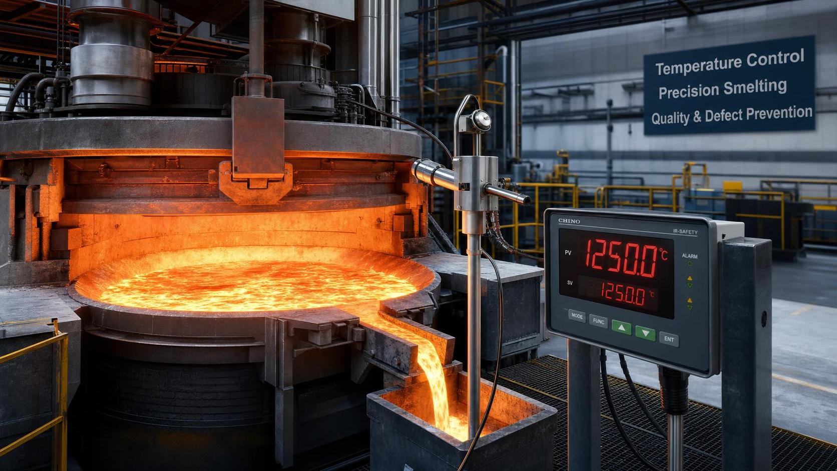 Molten Smelting for Nonferrous Metals: Process Steps, Temperature Control, and Common Defects