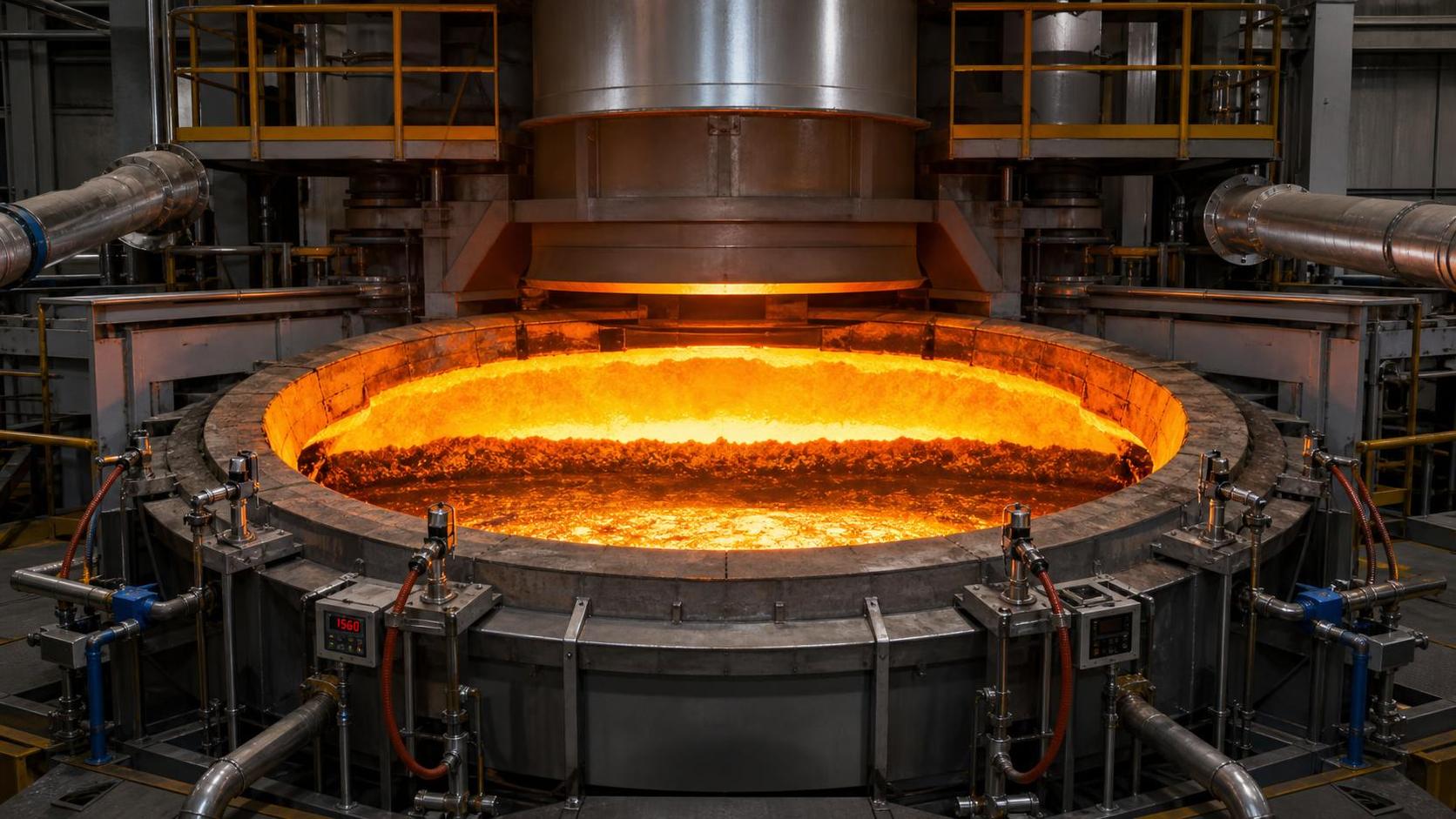 What is a smelting plant, and what does an operator monitor?