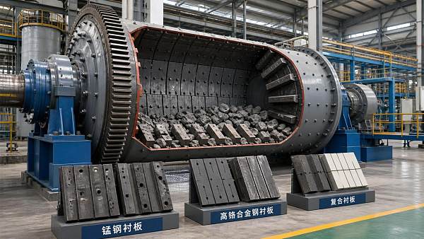 How to choose high-impact wear materials for mills with heavy feed loads