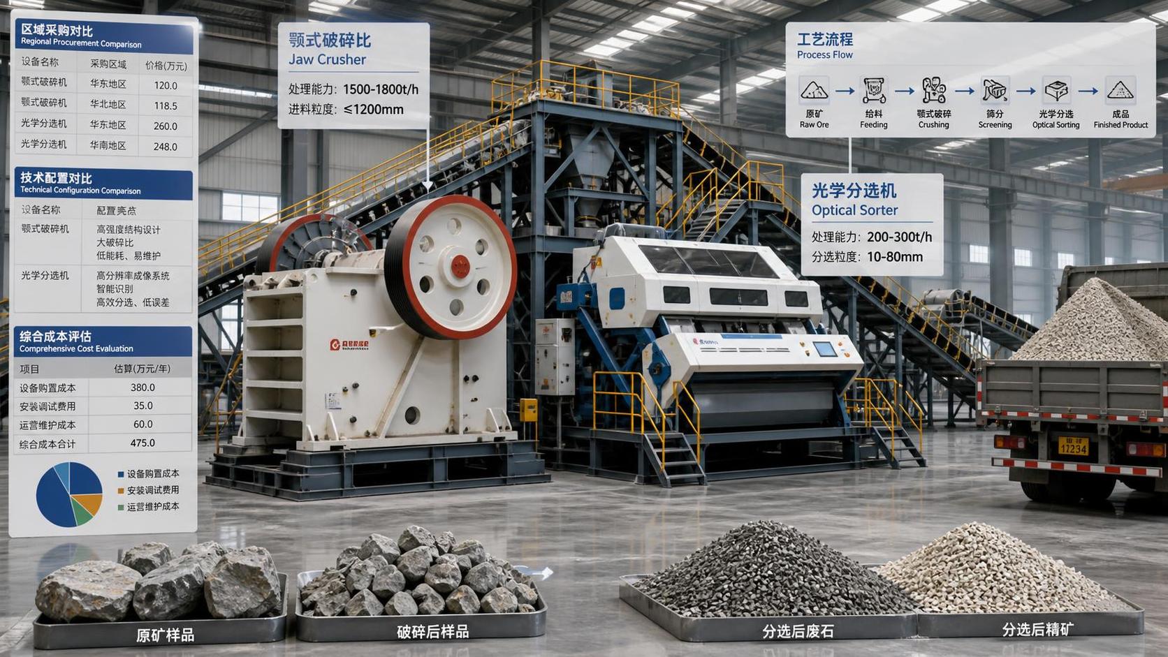 Is MV-Core Useful for Comparing Mineral Machinery Prices Across Regions?