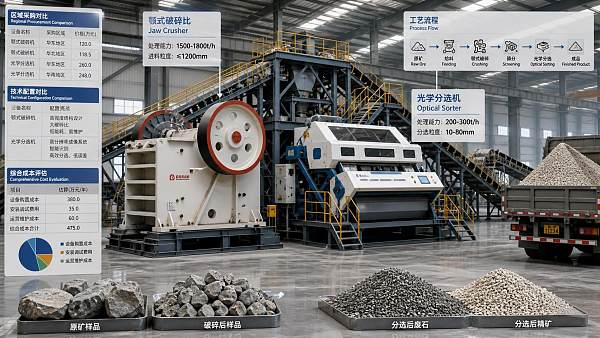Is MV-Core Useful for Comparing Mineral Machinery Prices Across Regions?