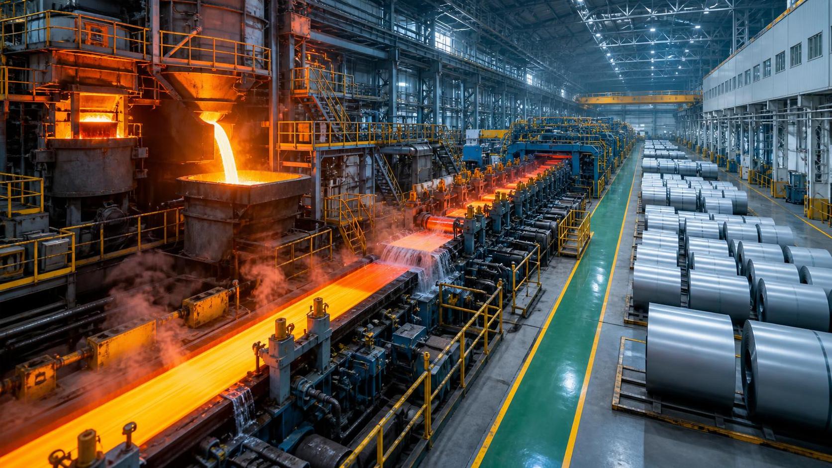 Metal Transformation for Steelmaking: Key Stages from Ironmaking to Finished Steel