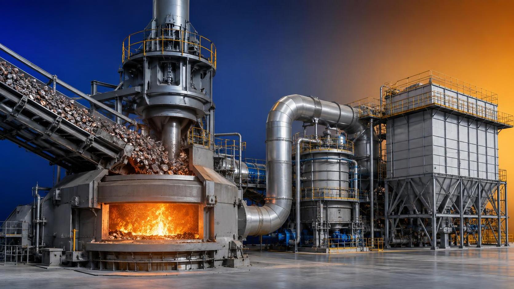 How to Specify Smelting Equipment for Capacity, Feed Chemistry, and Emissions Control