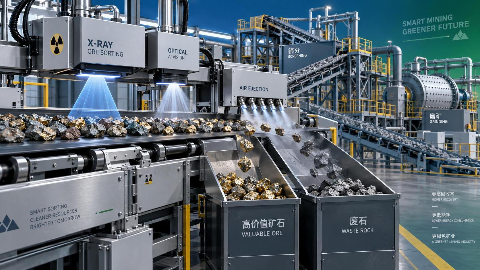 How to Select Ore Sorting Equipment for Throughput, Ore Grade, and Recovery Targets