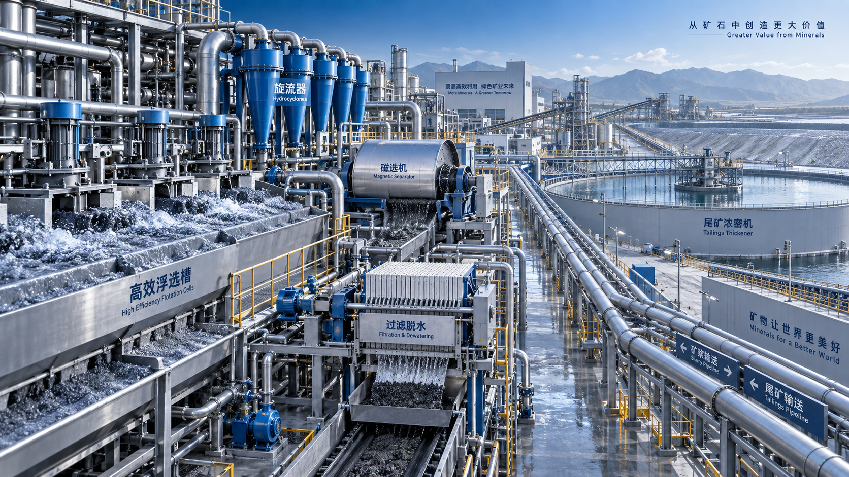 High-Recovery Mineral Dressing: Process Choices for Fine and Complex Ores
